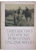 Dziedzictwo literackie Powstania Styczniowego