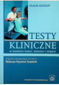 Testy kliniczne w badaniu kości stawów i mięśni