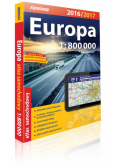 Europa atlas samochodowy 1:800 000