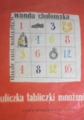 Uliczka tabliczki mnożenia