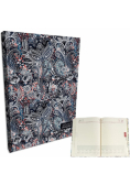 Kalendarz 2025 A4 dzienny Paisley