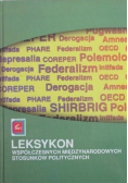 Leksykon współczesnych międzynarodowych stosunków