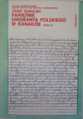 Pamiętnik Emigranta Polskiego w Kanadzie Tom II