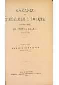 Kazania na niedziele i święta całego roku Część 3 1884 r.