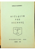 Myślącym pod rozwagę