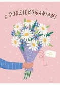 Karnet B6 Z podziękowaniami