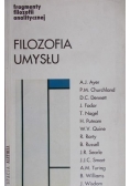 Filozofia umysłu