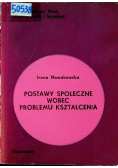 Podstawy społeczne wobec problemu kształcenia