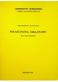 Polszczyzna jaką znamy