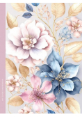 Notatnik 145x197/64K kratka kwiaty FRESH