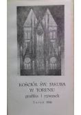 Kościół Św. Jakuba w Toruniu. Grafika i rysunek