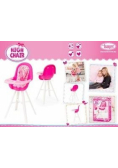 Wysokie krzeslo dla lalek Princess World