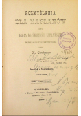 Rozmyślenia dla kapłanów tom I 1893 r