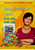 Poznaję i opowiadam z mamą kształty kolory dźwięki i smaki