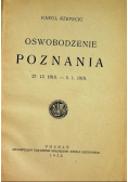 Oswobodzenie Poznania 1923 r.