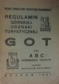 GOT: Regulamin górskiej odznaki turystycznej