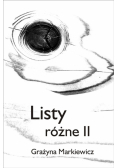 Listy różne II