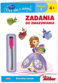 Disney Uczy. Jej wysokość Zosia. Zadania do zmazywania
