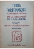 Etiudy fortepianowe najcelniejszych autorów