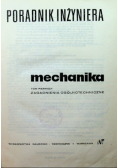 Poradnik inżyniera mechanika Tom I