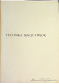 Technika sekcji zwłok 1923 r.