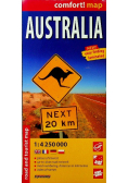 Comfort! map Australia  1 4250 000