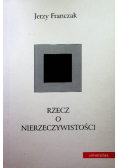 Rzecz o nierzeczywistości