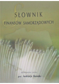 Słownik finansów samorządowych