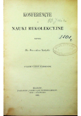 Konferencye i nauki rekolekcyjne 1901 r.