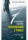 7 prawdziwych powodów odchodzenia z pracy