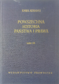 Powszechna historia państwa i prawa Tom III