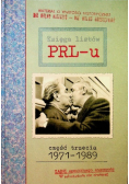 Księga listów PRLu Tom III 1971 1989