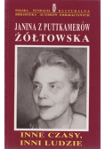 Inne czasy inni ludzie