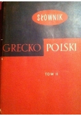 Słownik grecko-polski, tom II