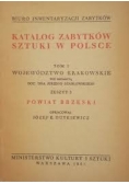 Katalog zabytków sztuki w Polsce, tom I zeszyt 3