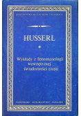 Wykłady z fenomenologii wewnętrznej świadomości czasu