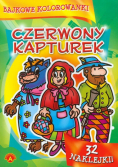 Bajkowe kolorowanki Czerwony Kapturek