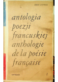 Antologia  poezji francuskiej Tom I