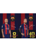 Teczka z gumką A4 FC Barcelona 10 sztuk mix