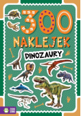 300 naklejek Dinozaury