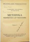 Metodyka pierwszych lat nauczania 1927 r.