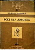 Boks dla juniorów 1950 r.