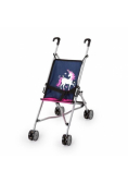 Wózek spacerówka dla lalek granatowy Buggy