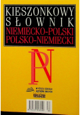 Kieszonkowy słownik niemiecko polski polsko niemiecki