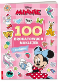 Minnie. 100 brokatowych naklejek