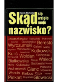 Skąd się wzięło moje nazwisko?