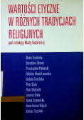 Wartości etyczne w różnych tradycjach religijnych