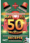 Karnet Urodzinowy z receptą 50