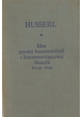 Idee czystej fenomenologii i fenomenologicznej filozofii - Księga  druga
