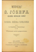 Miesiąc świętego Józefa 1898 r.